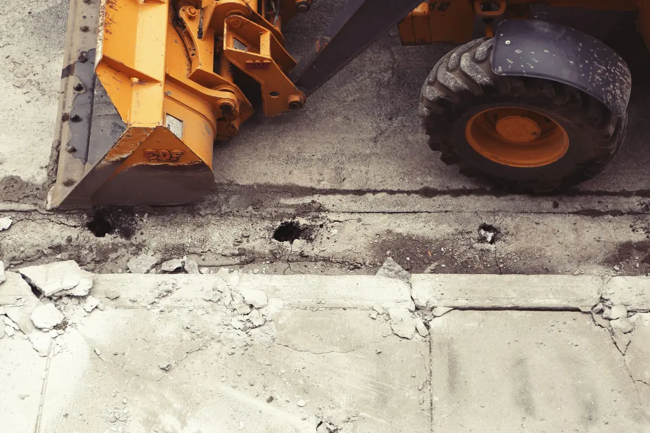 Sewer Line Excavation Repair